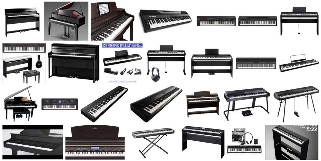 Types of Keyboard Pianos and Their Key Variations: