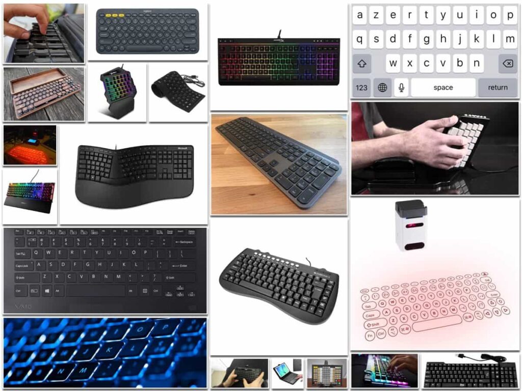 Types of Keyboards: