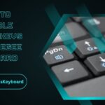 How To Disable Arrow Keys On Magegee Keyboard