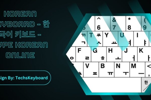 Korean Keyboard - 한국어 키보드 - Type Korean Online