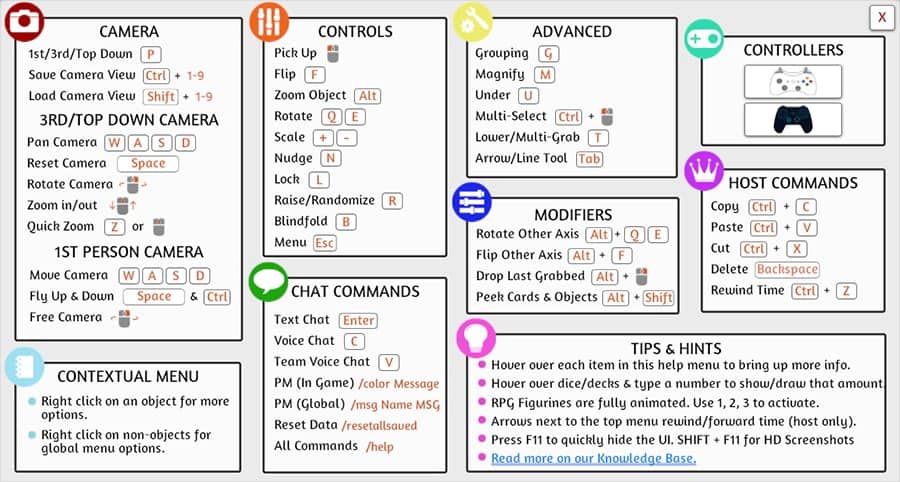 Why Use Keyboard Shortcuts in Tabletop Simulator?