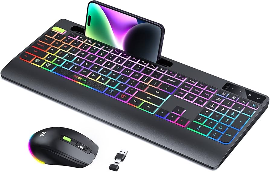 Types of Wireless Keyboards and Mice(Mouses) :