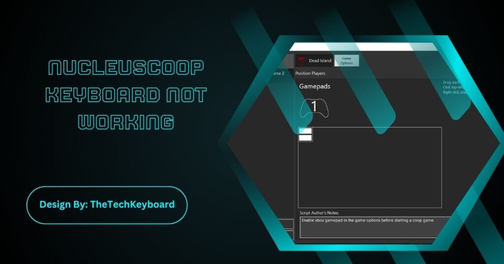 Nucleuscoop Keyboard Not Working
